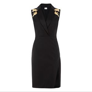 Altuzarra for Target Black Cranes Dress